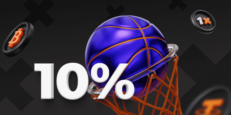 Stale premie Koszykarskie darmowe zakłady. Możesz uzyskać do 10% łącznej stawki w formie zakładu bez ryzyka, jeśli tylko postawisz co najmniej 0,1 mBTC na wydarzenie związane z koszykówką o kursie 1,50.