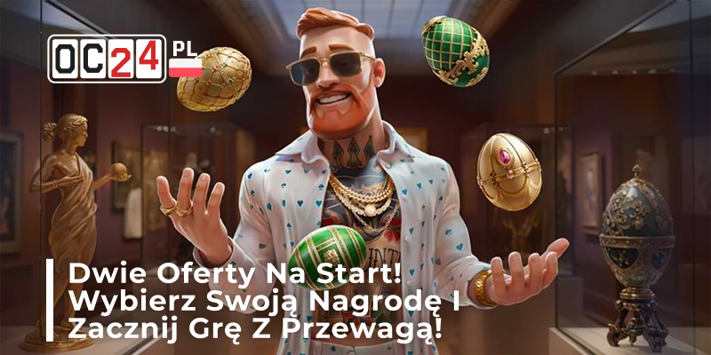 Dwie promocyjne oferty powitalne dla nowych graczy — bonusy na start w grze.