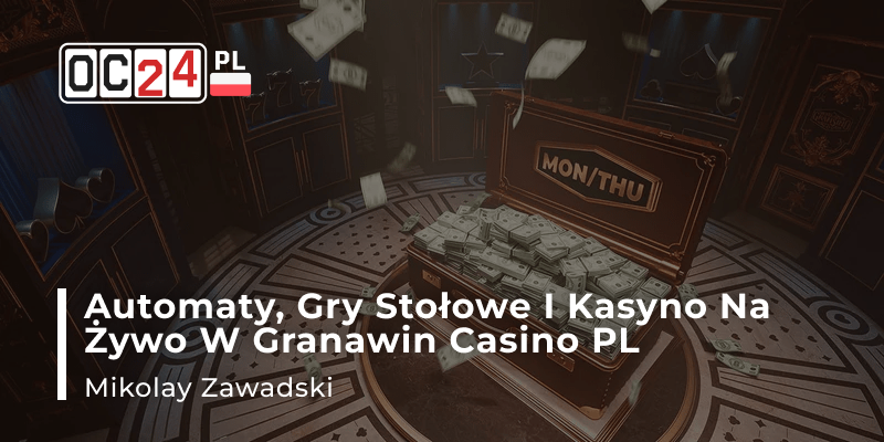 Różne gry hazardowe online dostępne w Granawin Casino PL