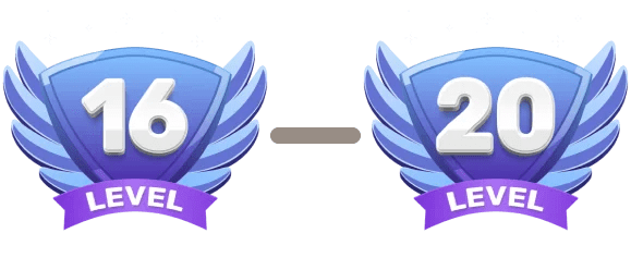 Poziom
            16-20 Poziom 16-20