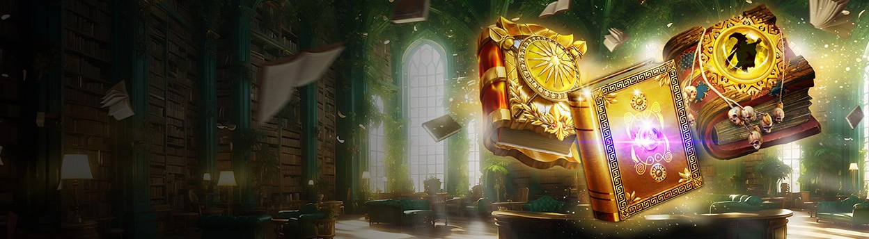 300 darmowych spinów na Starożytne księgi magii! 300 darmowych spinów na Starożytne księgi magii!