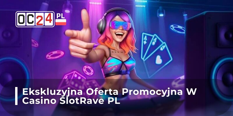Promocje dla stałych graczy w SlotRave Casino, w tym piątkowy bonus Friday Night Out
