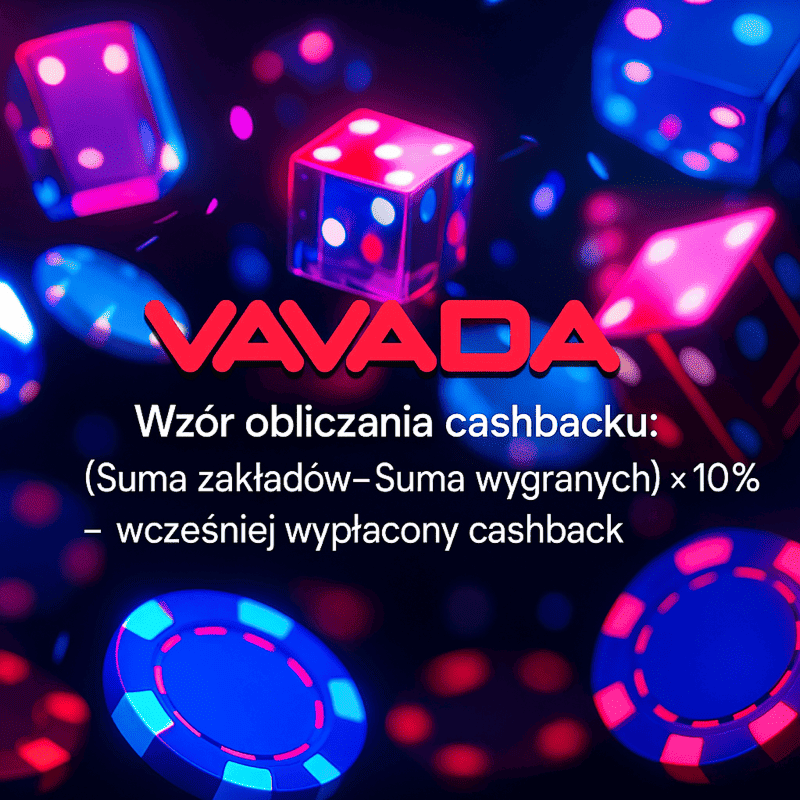 Zwrot Gotowki Vavada Wzór obliczania zwrot gotówki Vavada - Kalkulator na Kasyno Gracz PL