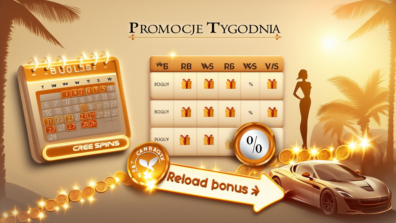 Regularne promocje tygodnia i bonusy w kasynie online   więcej szans na wygraną